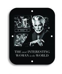 Metal Game Room Sign - The Most Interesting Woman In The World